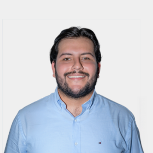 Front photograph of Professor Edinson Fabián Adarme López