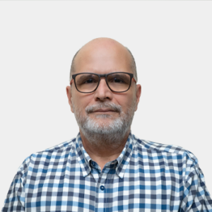 Front photograph of Professor Javier Alejandro Acevedo