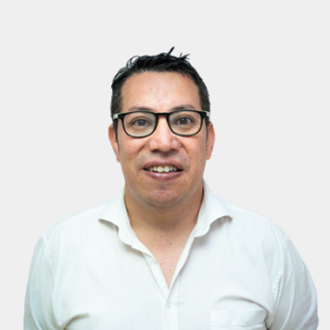 Front photograph of Professor Drochss Pettry Valencia Ochoa