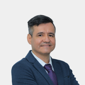 Front photograph of Professor Giovanni Morales Medina