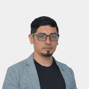 Front photograph of Professor Helver Alvarez