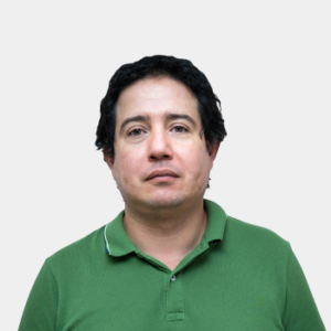 Front photograph of Professor Leonardo Muñoz Rugeles