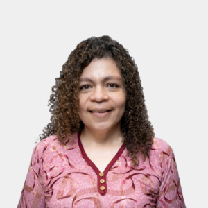 Front photograph of Professor Olga Uribe