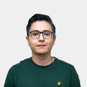 Front photograph of Professor Oscar Alberto Gamboa Vasquez