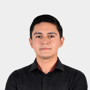 Fotografía frontal del profesor Andres Sebastian Rios