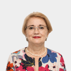 Fotografía frontal de la profesora Bozena Lechowska