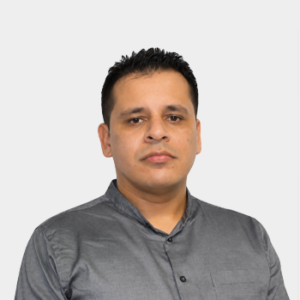 Front photograph of Professor Carlos Jaime Barrios