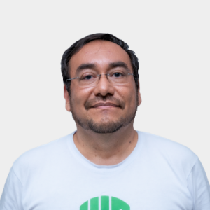 Fotografía frontal del profesor John Faber Archila Diaz
