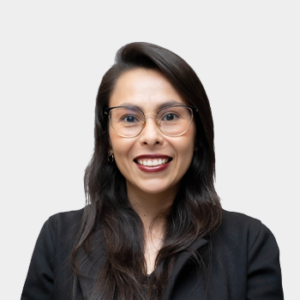Fotografía frontal de la profesora Luz Dary Caceres