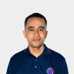Fotografía frontal del profesor Rodolfo Villamizar Mejía